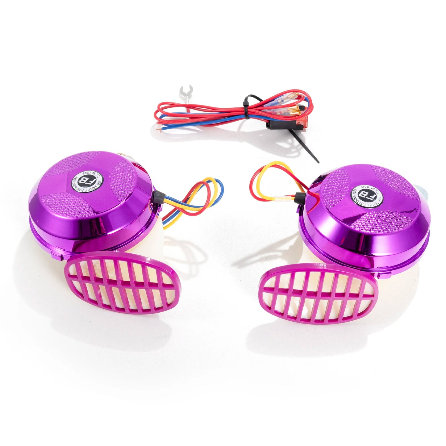 FARBIN Snail Air Horn Kit 120dB Six Tone Waterproof 12V