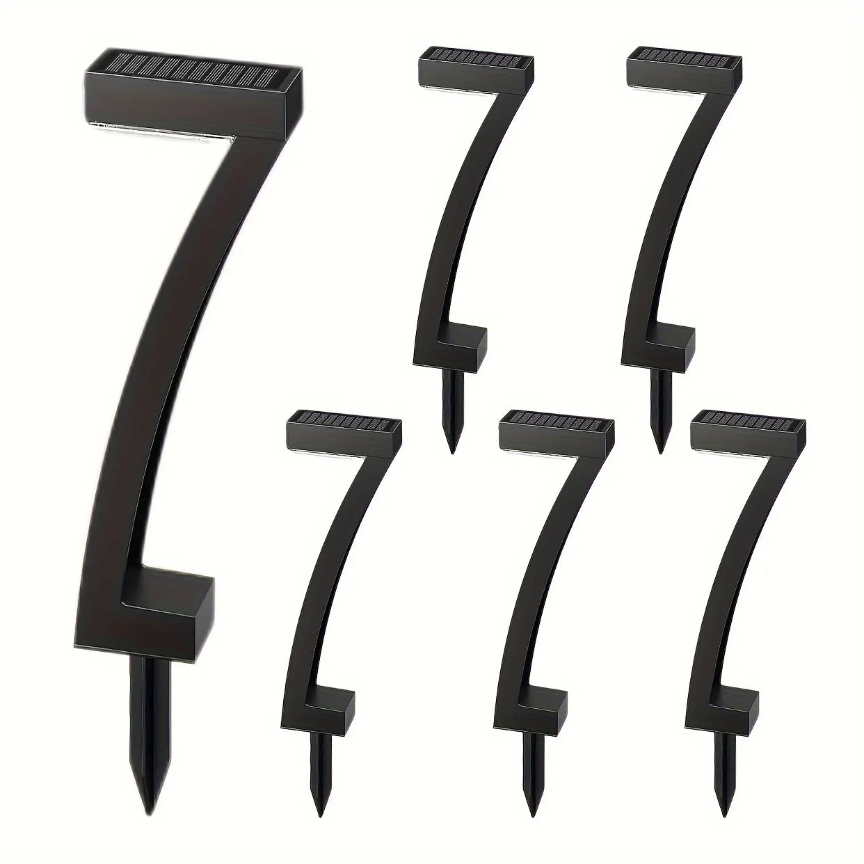KPSTEK Solar Pathway Lights 6 Pack Outdoor LED Auto On