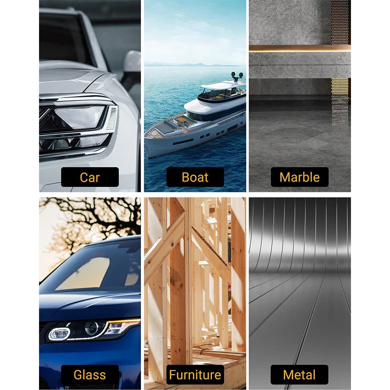 DEKO Car Polisher Dual Action Orbital Buffer 800W Variable Speed