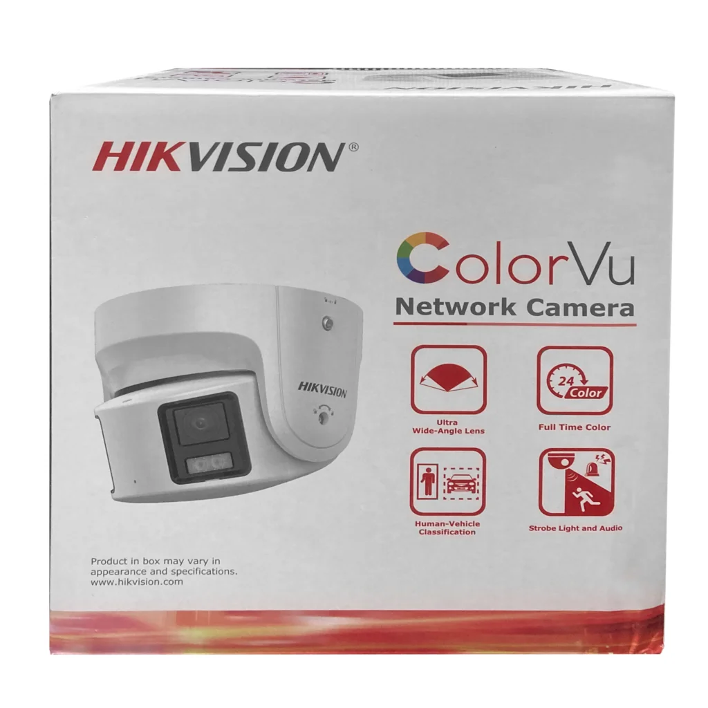Hikvision 8MP 4K Panoramic ColorVu Turret IP Camera DS-2CD2387G2P-LSU/SL