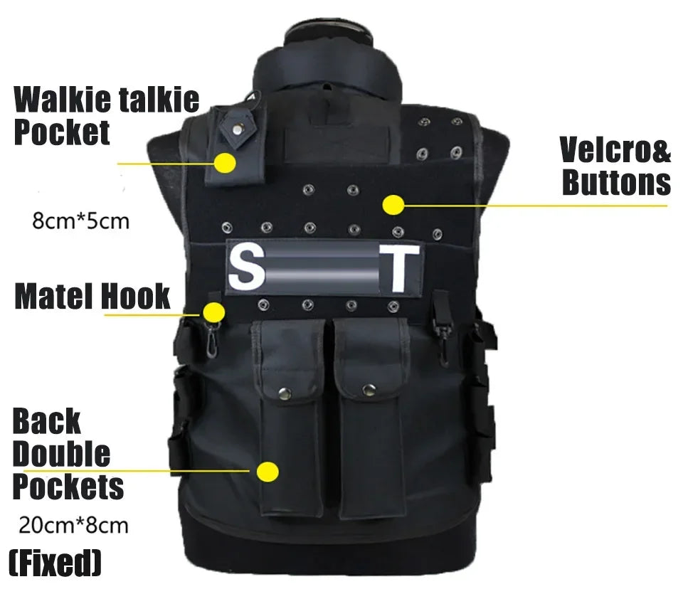 Hign-concerned SWAT Multi Pockets Tactical Vest For Outdoor Hunting
