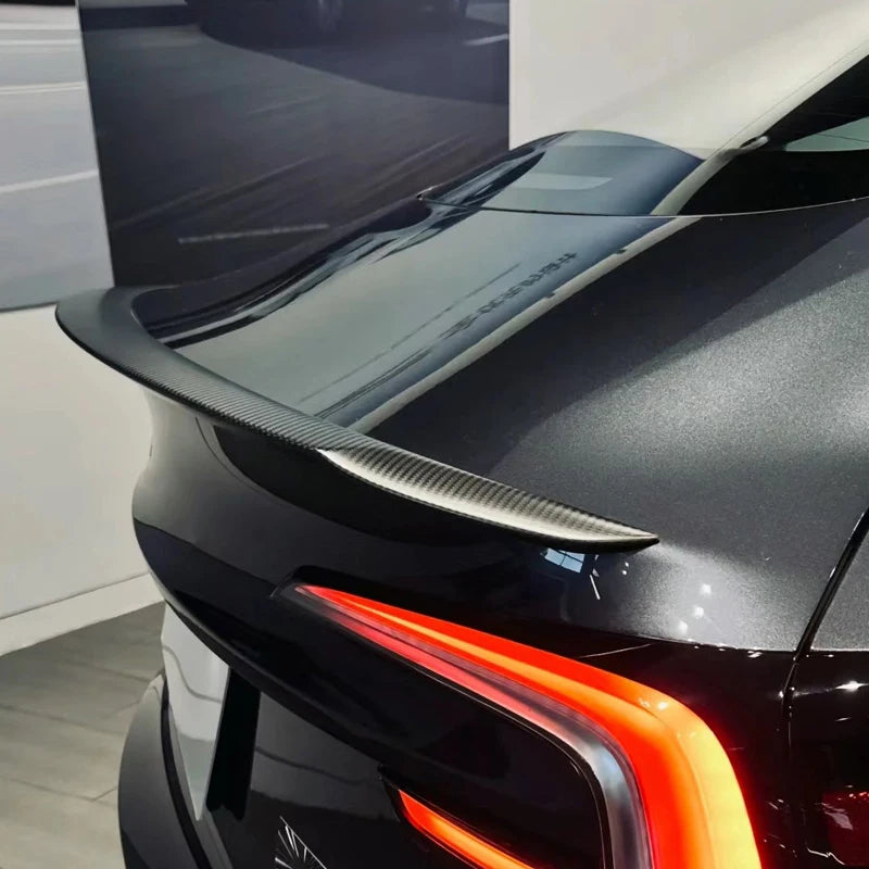 Fitment Real Carbon Fiber Rear Spoiler For Tesla Model 3