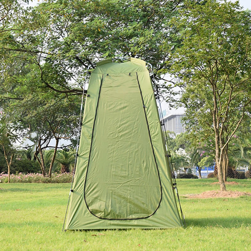 Building Outdoor Privacy Shower Tent Waterproof Changing Room For Camping