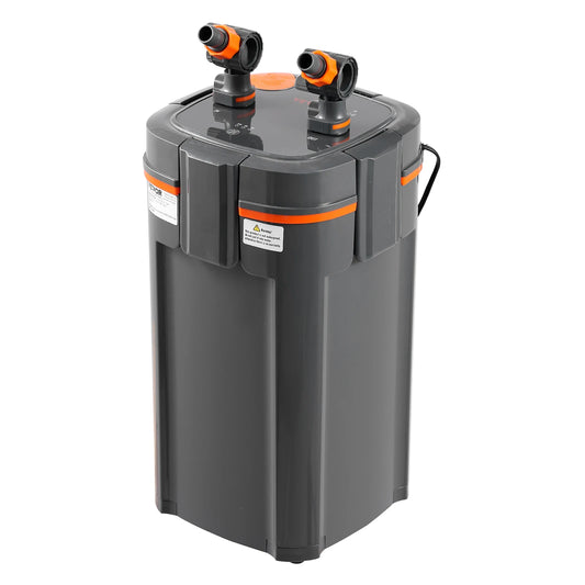 SucceBuy 3-Stage Canister Aquarium Filter With UV Protection 264GPH
