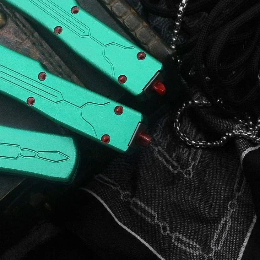 DIY Supplies Micro Tech Series Assisted Out Front Hunting Knife