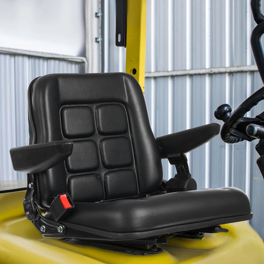 CN Sichuan Forklift Seat With Safety Belt And Armrest