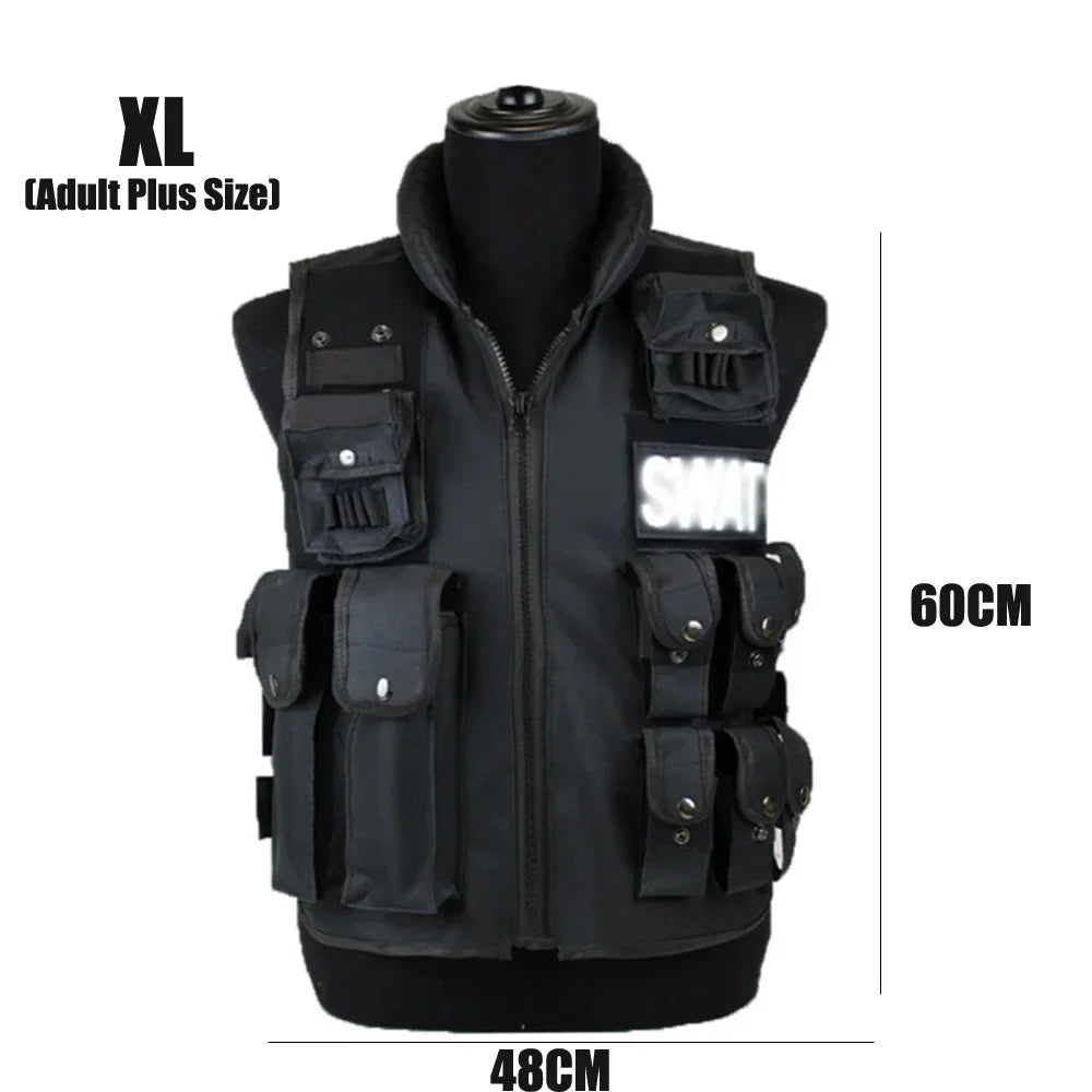 Hign-concerned SWAT Multi Pockets Tactical Vest For Outdoor Hunting
