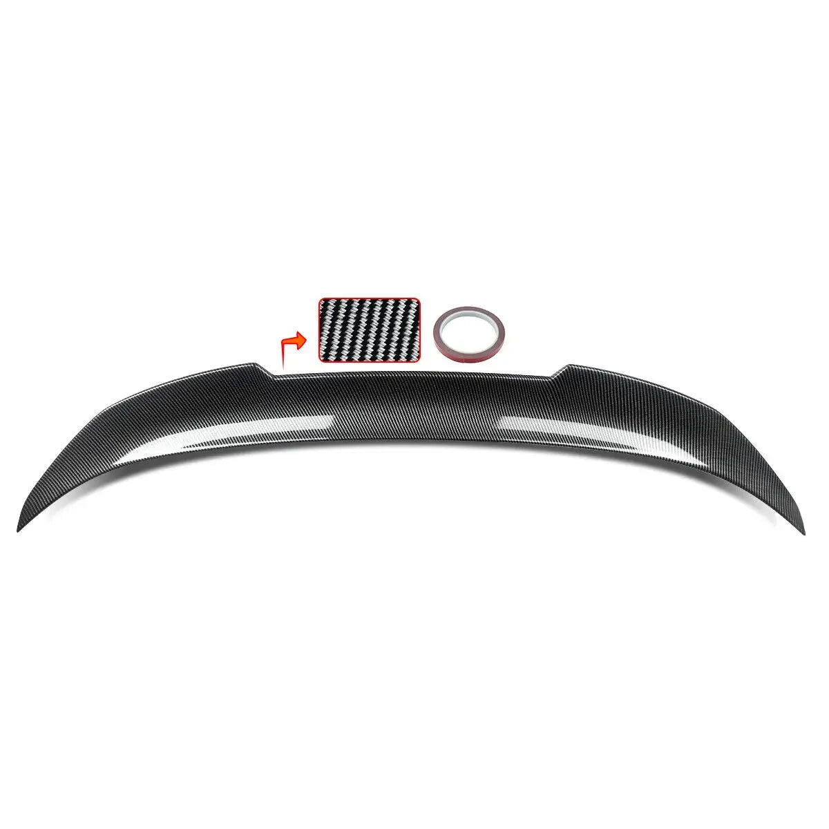 MagicKit Carbon Fiber Look Trunk Spoiler For BMW 2 Series