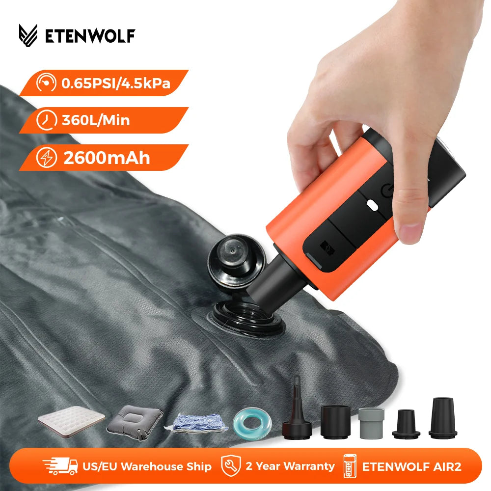ETENWOLF Air 2 Electric Inflatable Pump for Inflatables