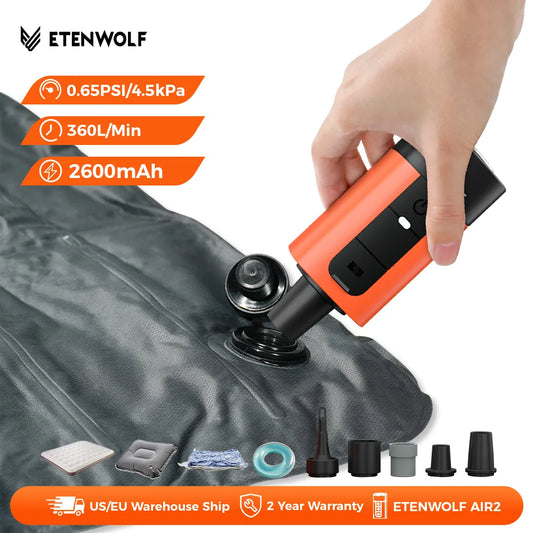 ETENWOLF Air 2 Electric Inflatable Pump for Inflatables