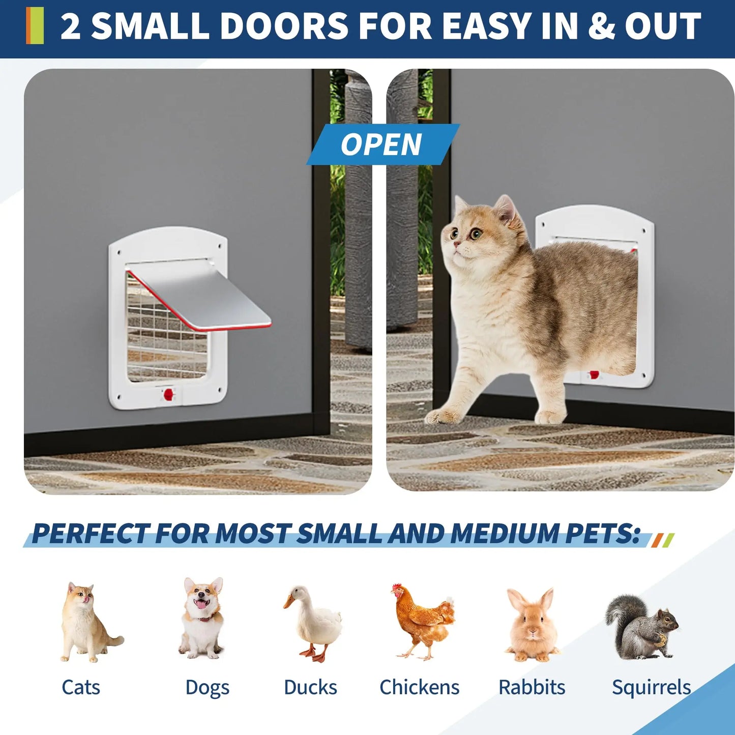 HiMISSCatio Aluminum Outdoor Catio Enclosure Walk in Cat Run