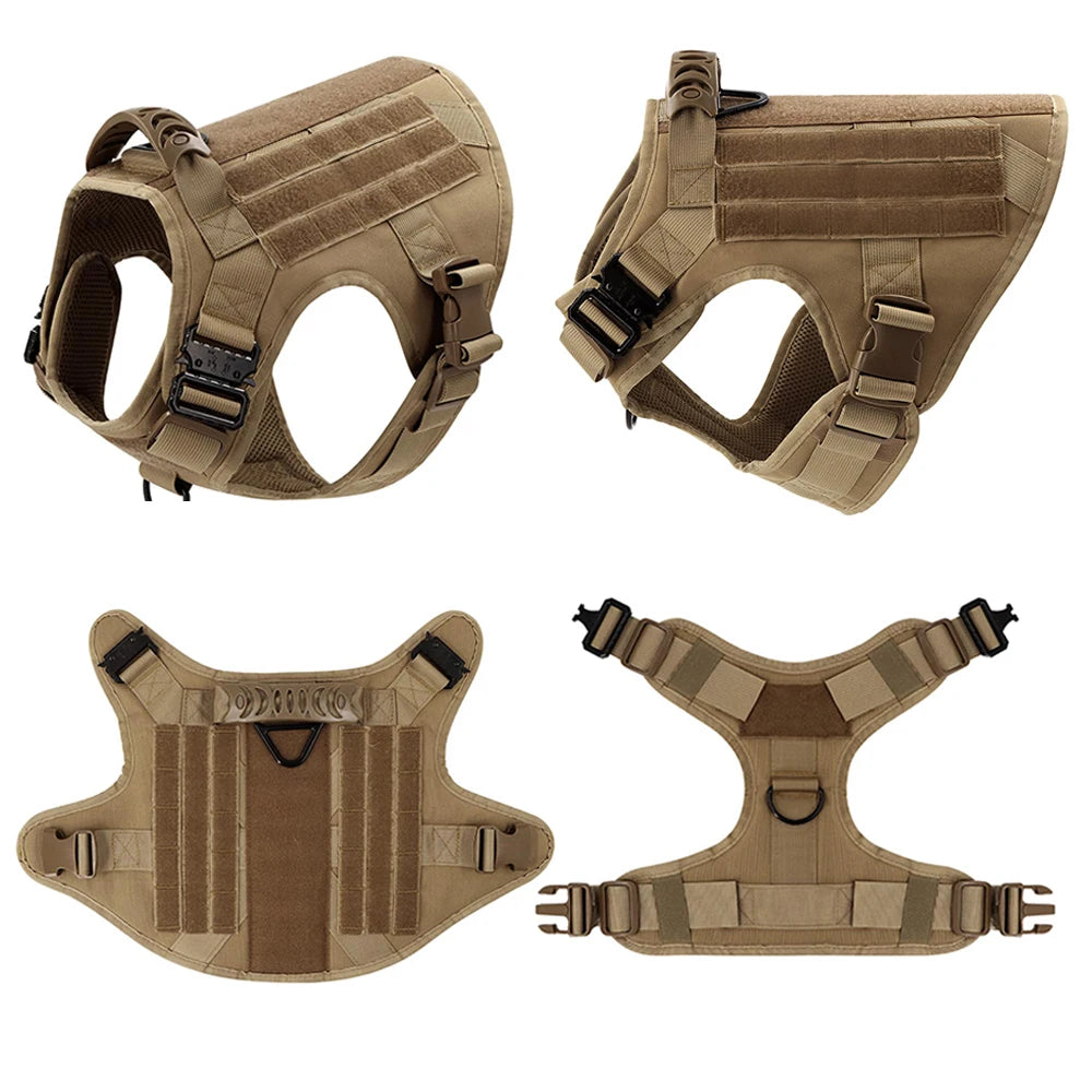 Petravelcn Dog Harness and Leash Set for Training and Walking