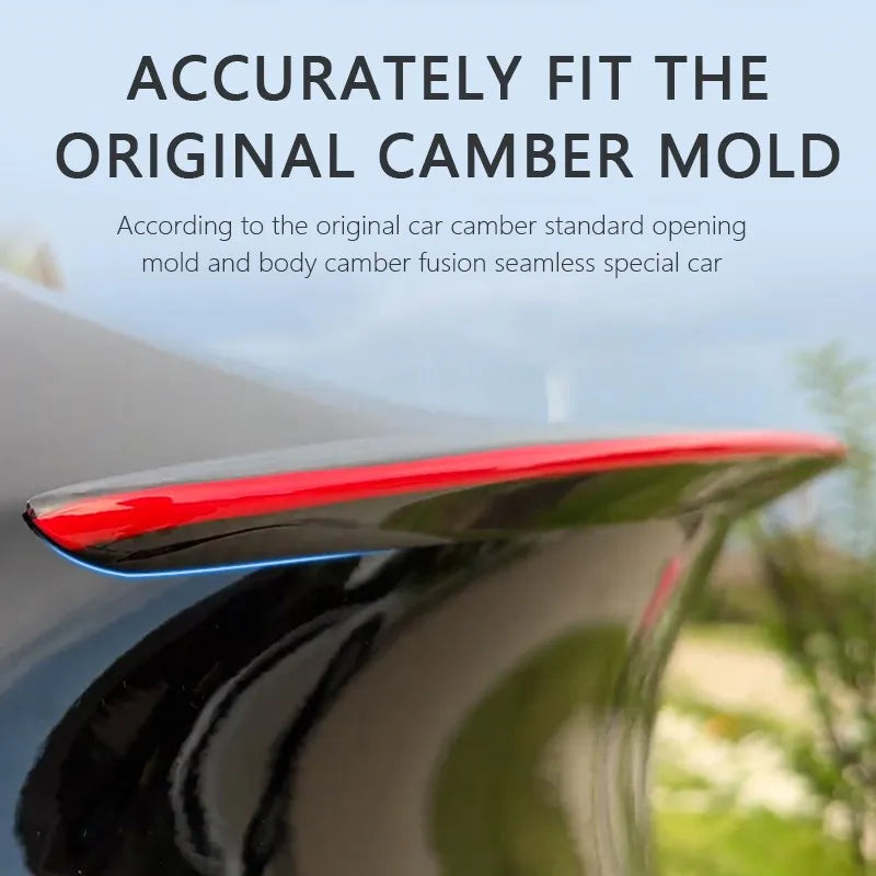 Tplus Tesla Model Y Rear Trunk Spoiler Real Carbon Fiber
