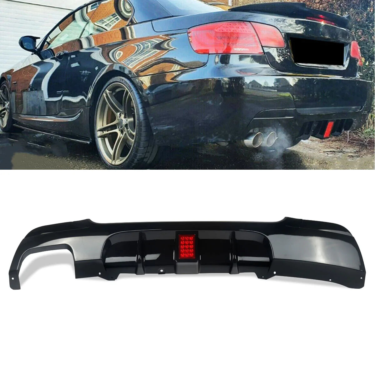 MagicKit BMW Rear Bumper Diffuser M Performance 3 Series