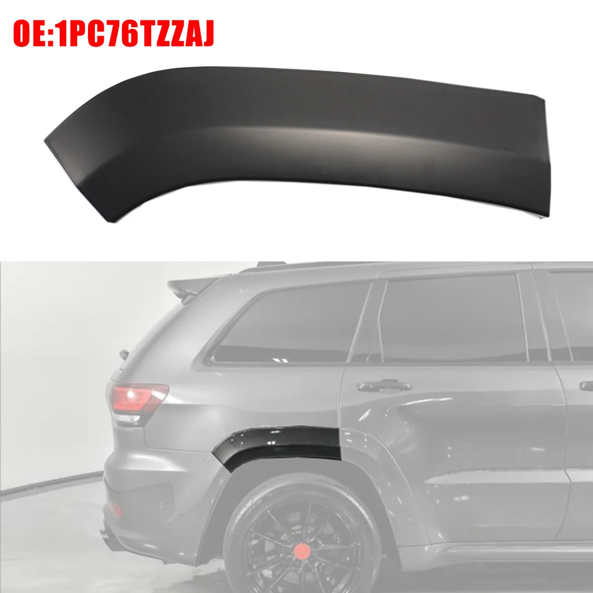Jeep Grand Cherokee SRT Wheel Eyebrow Fender Body Kit