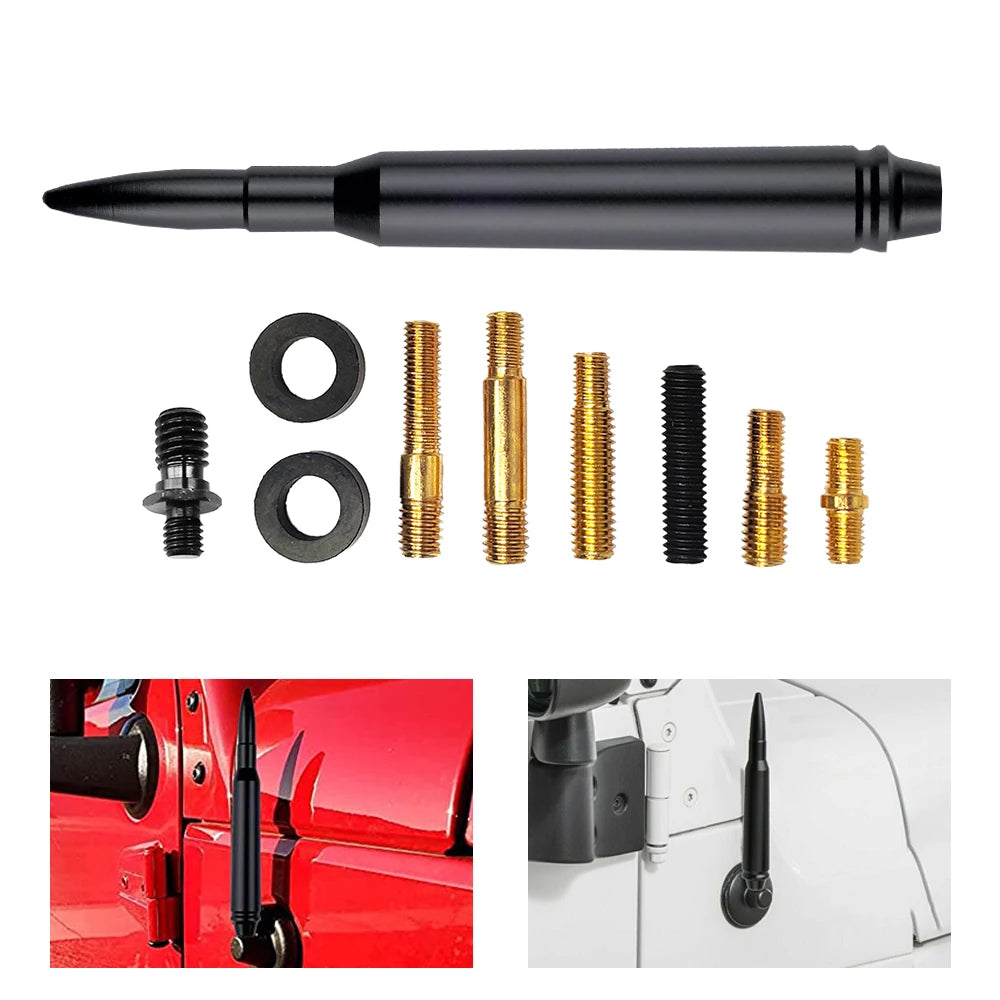 Car Roof Bullet Antenna For AM FM Radio Universal Aluminum