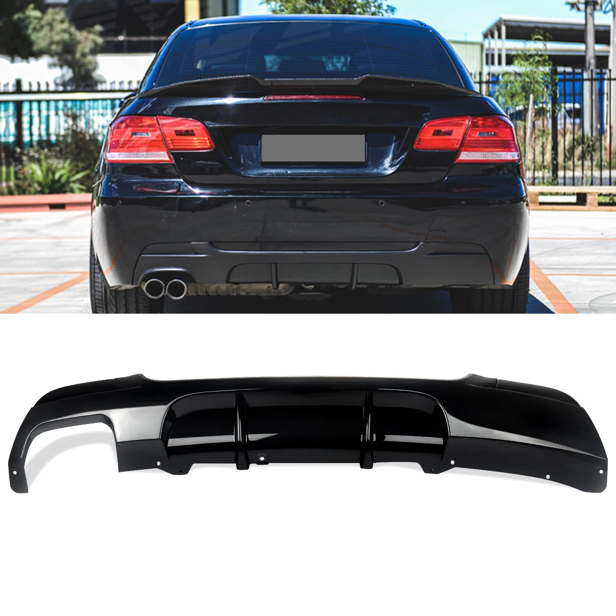 MagicKit BMW Rear Bumper Diffuser M Performance 3 Series