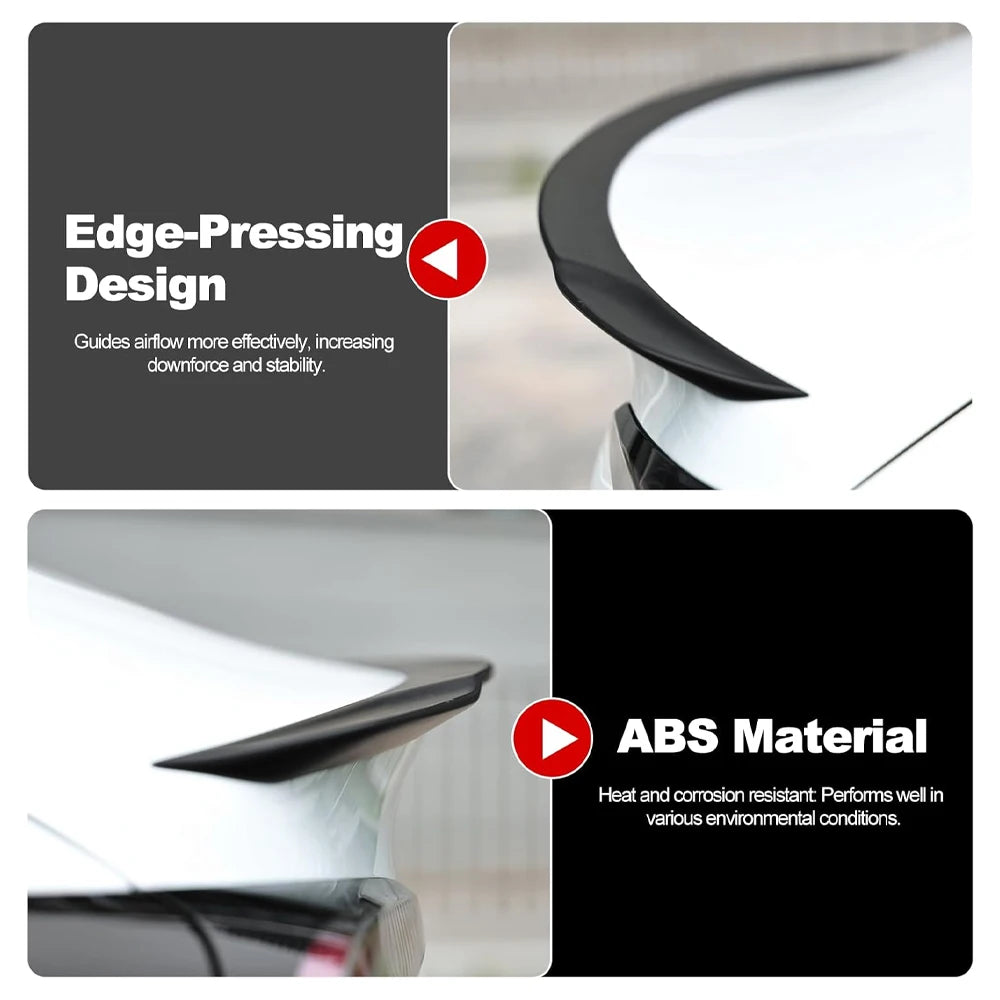 Tesla Model 3 Highland ABS Carbon Fiber Rear Trunk Spoiler