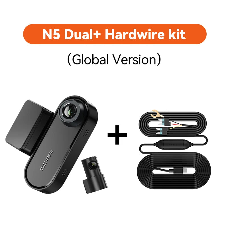 Ddpai Dash Cam N5 Dual Front and Rear 4K Ultra HD GPS ADAS