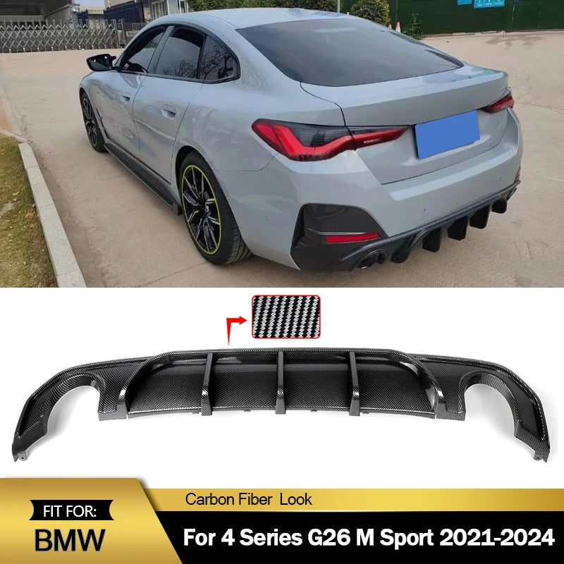 MagicKit BMW 4 Series G26 Rear Bumper Diffuser Lip