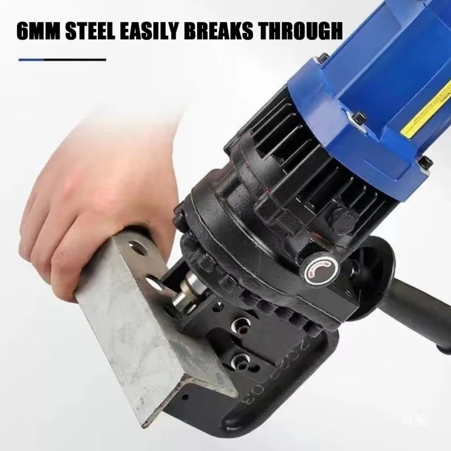 DIY 1600W Electric Hydraulic Hole Puncher With Dies